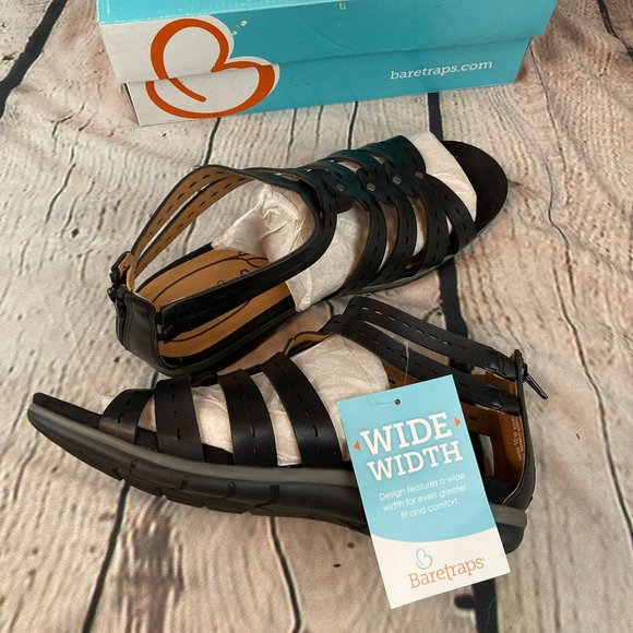 BareTraps Black Kaiser Women Sandals - Picture 6 of 8